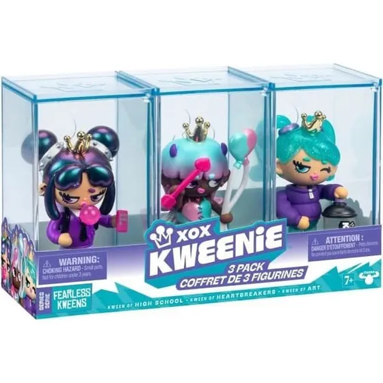 Dockpaket XOX KWEENIE Fearless Series - 3 stk. 13 cm