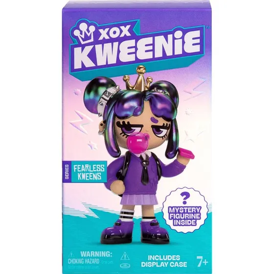 XOX Kweenies Fearless Kween Samlefigur med Displayboks
