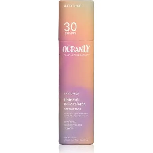 Attitude Oceanly PHYTO-SOL SPF 30 Tonet Solcremeolie 30 g