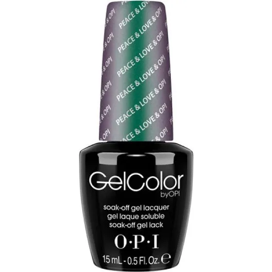 OPI Gel Color F56 Peace & Love Semi-permanent Neglelak, 15 ml