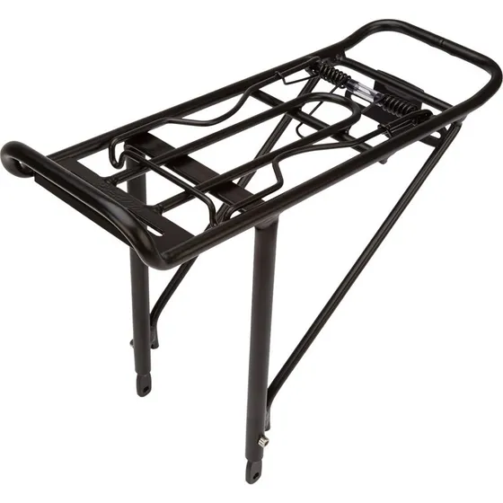 Bike Partner bagagebærer 20-24" matsort (aluminium)