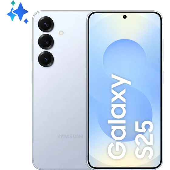 Samsung Galaxy S25 128GB (Isende blå) – 12GB RAM, 6,2"