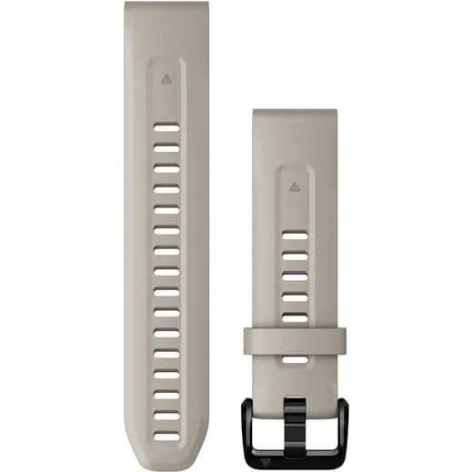 Garmin QuickFit 20 Remme - Sand Silikone - 20 mm