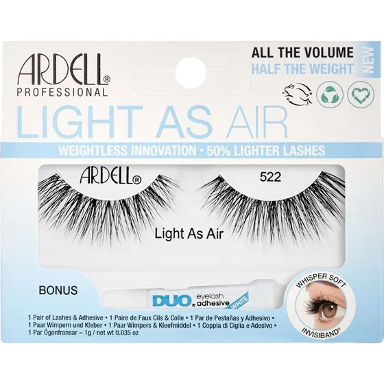 Ardell Light as Air Lash 522 - Lange vipper med Wispies-look