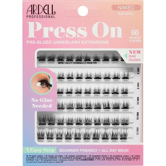 Ardell Press On Natural Multipack Naked - 60 klynger