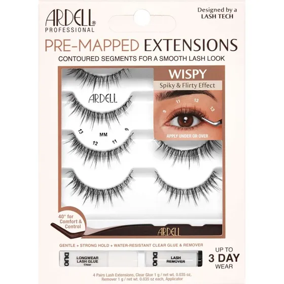 Ardell Pre-Mapped Extensions Wispy Volume
