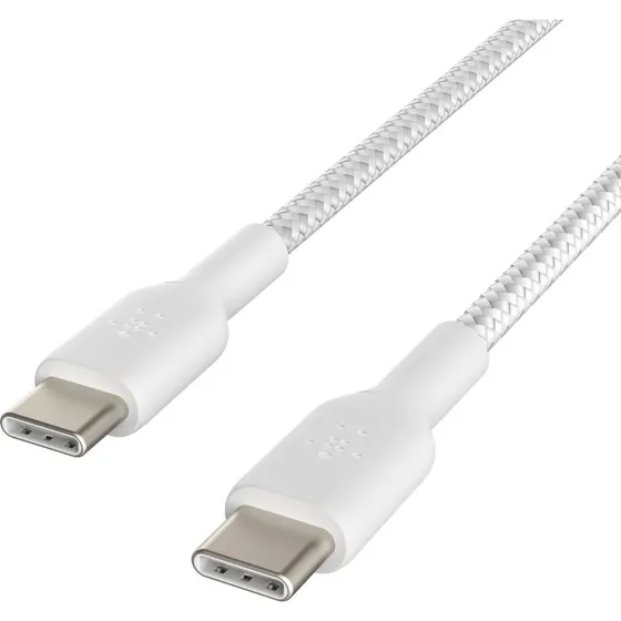 Belkin BoostCharge USB-C til USB-C kabel, 1 m, hvid