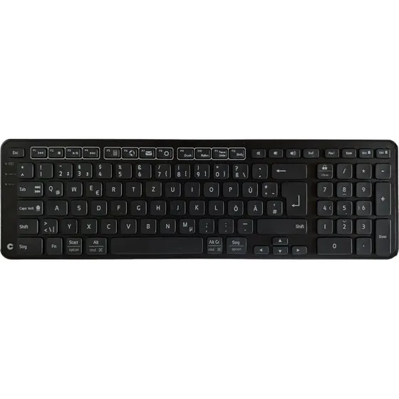Contour Design Balance Trådløst Tastatur - Tysk QWERTZ - Sort