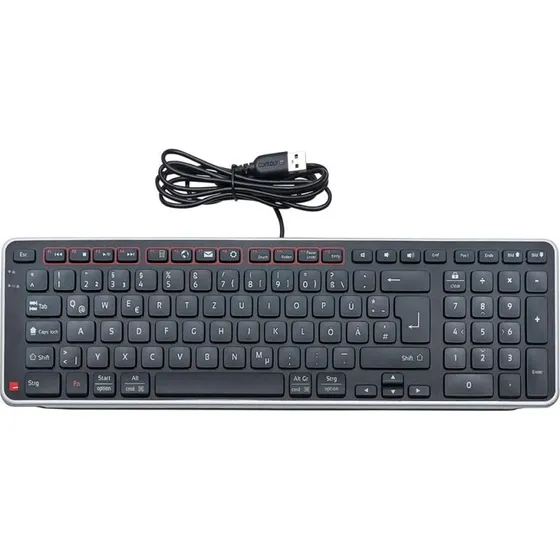 Contour Design Balance Keyboard - Tysk QWERTZ, Kablet