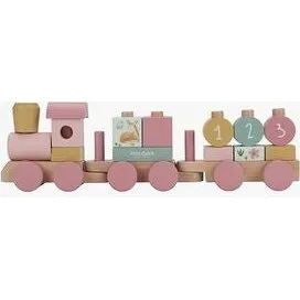Little Dutch Fairy Garden stabeltog pink, 17 dele