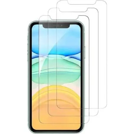 3-Pak iPhone 11 / iPhone XR Hærdet glas skærmbeskyttelse