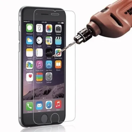 2-pak Hærdet glas skærmbeskyttelse til iPhone 6, 7 og 8