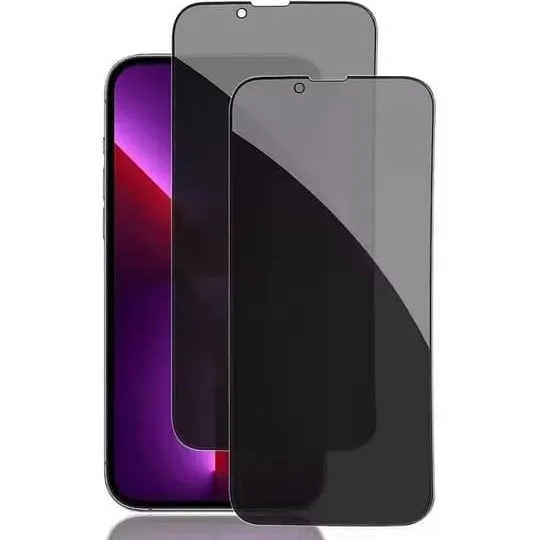 iPhone 11 Pro Max Privatlivsskærmbeskytter - 2-pak Hærdet Glas