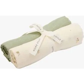 Little Dutch Swaddle 70x70 cm Forest Treasures & Sage