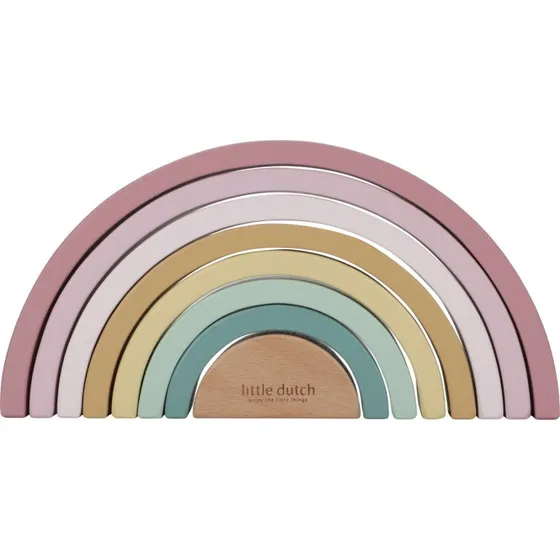 Little Dutch Fairy Garden Pink Regnbue, 8 dele