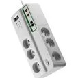 APC PMH63VT-FR Overspændingsbeskytter, 6 stik, 3m kabel, Hvid