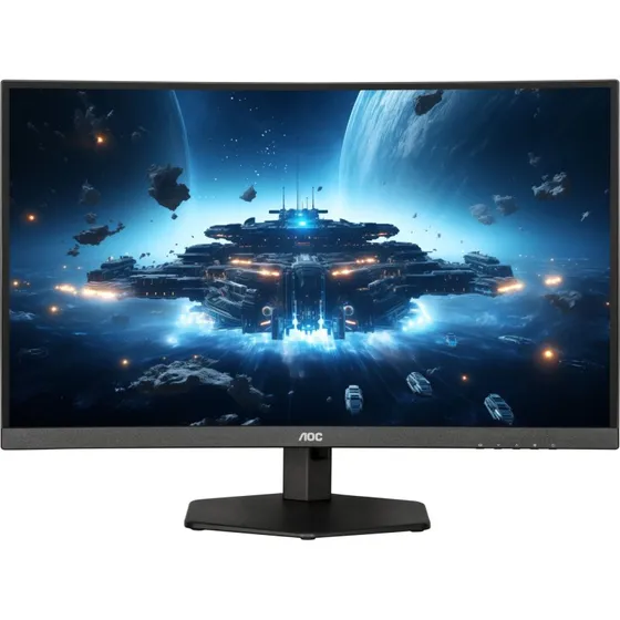 AOC Gaming CQ27G4X 27" QHD buet skærm 180Hz - Sort