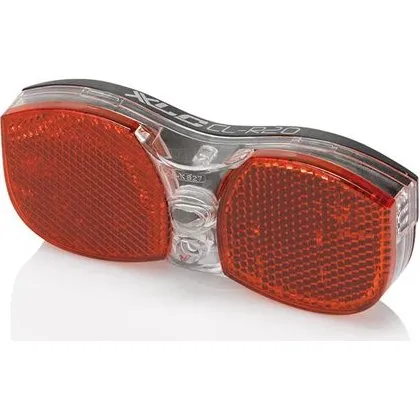 XLC CL-R20 baglygte, sort — 20 lumen, 3 lysindstillinger