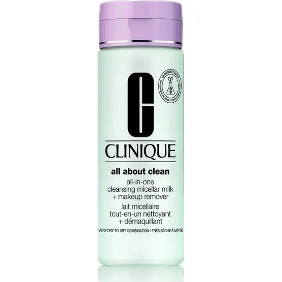 Clinique All About Clean Micellar Milk 200 ml – Tør/kombineret hud