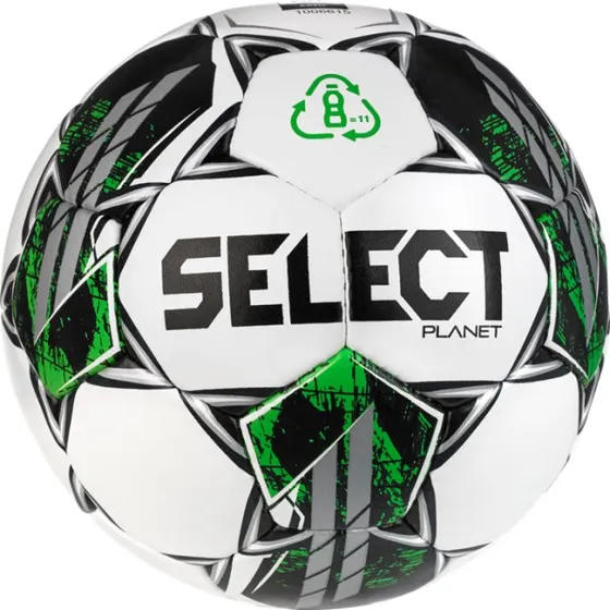 Select Planet V23 Fodbold – Hvid/Grøn