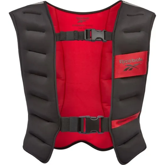 Reebok Strength Series Vægtvest 10 kg – Sort/Rød