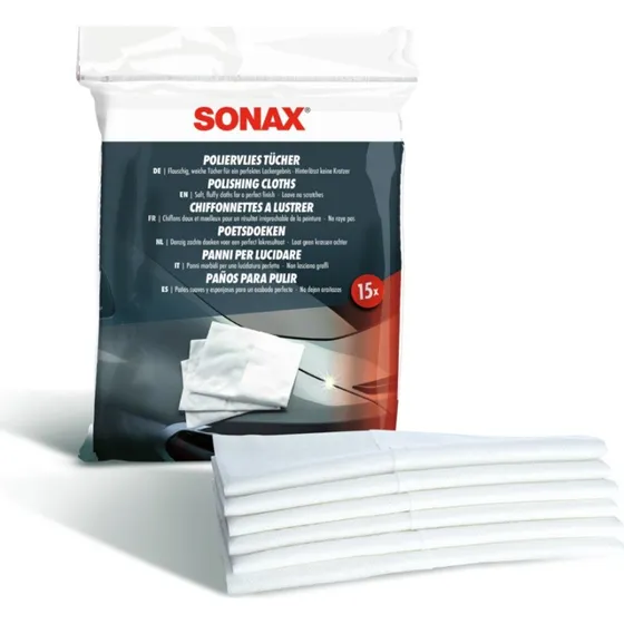 SONAX Poleringsklud 04222000 - 15 stk