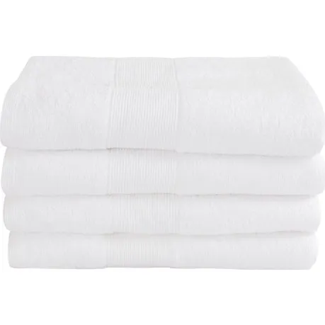 By Borg Badehåndklæde 70x140 cm, 100% bomuld, hvid
