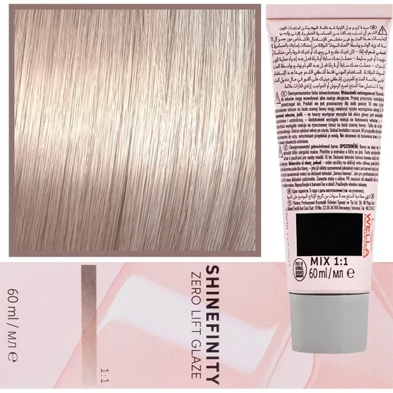 Wella Shinefinity Zero Lift Glaze 08/0 Lys perleblond 60ml
