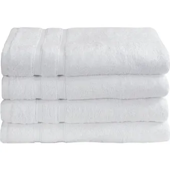 By Borg Bambus badelagen 100x150 cm - Hvid