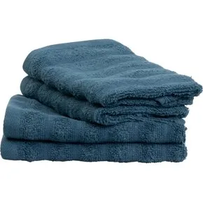 Borg Living Gæstehåndklæder 2 stk 30x50 cm, 100% kæmmet bomuld