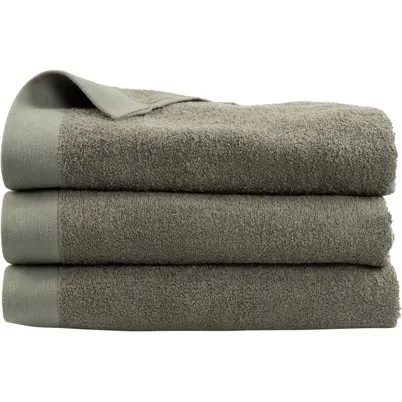 By Borg badehåndklæde 70x140 cm – Lysegrønt, 100% bomuld (500 g/m²)