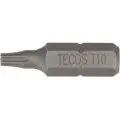 Tecos TX10 Torx bits 1/4" 25 mm - 10 stk.