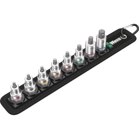 Wera Zyklop Belt 1 Bitsæt 3/8" Imperial - 8 dele