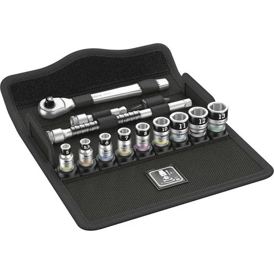Wera Zyklop-Metal 8100 SA 12 Skraldesæt 13 dele 5-13mm