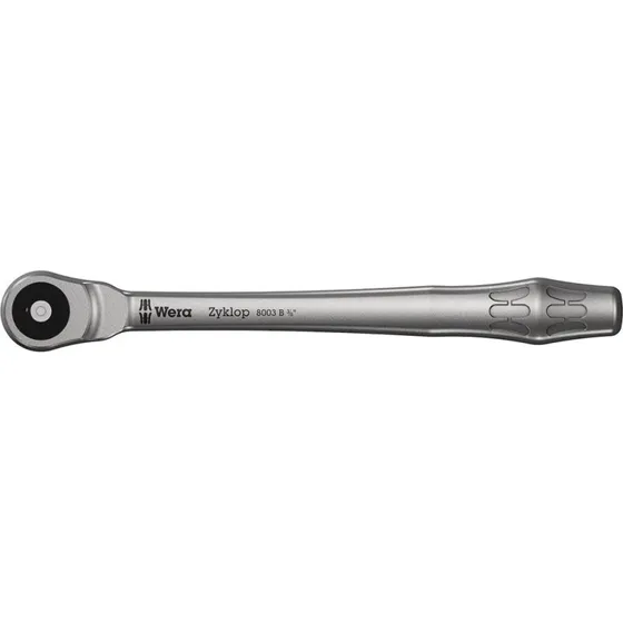 Wera Zyklop Metal 8003 B skraldenøgle 3/8'' med gennemstik