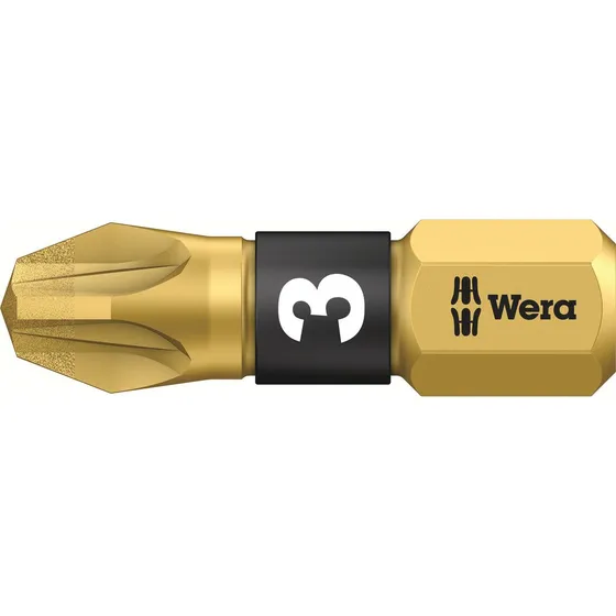 Wera 855/1 BiTorsion Bits PZ3 25mm med diamantbelægning