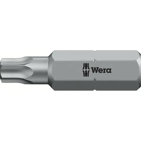 Wera Werk 867/1 Z Torx BO Bit TX25 25mm med hul