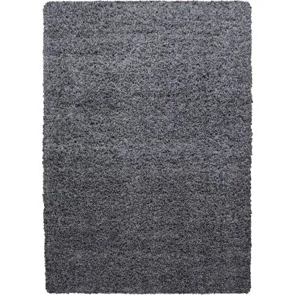 Life Rund Shaggy tæppe – Mokka, 30 mm polypropylen