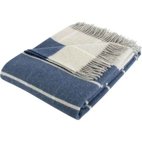 By Borg Toscana Check uldplaid 130x200 cm – 100% New Zealandsk uld