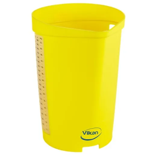 Vikan Målekande 2 Liter, Gul