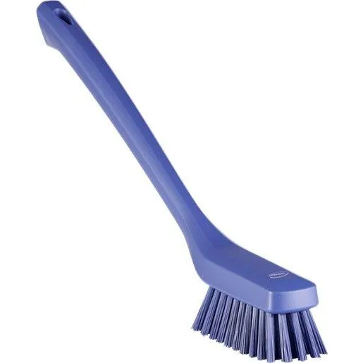 Vikan Håndbørste 42x4,6cm Lilla - Stive børstehår