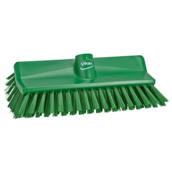 Vikan High-Low børste, 265 mm, Medium, Grøn