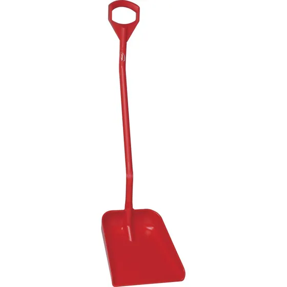 Vikan Ergonomisk Skovl 380x1310 mm Rød