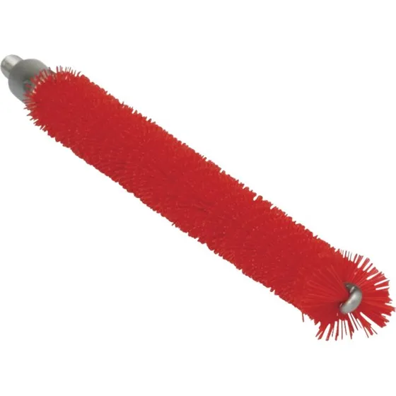 Vikan Rørbørste til fleksibelt skaft, Ø12 mm, 200 mm, Medium, Rød