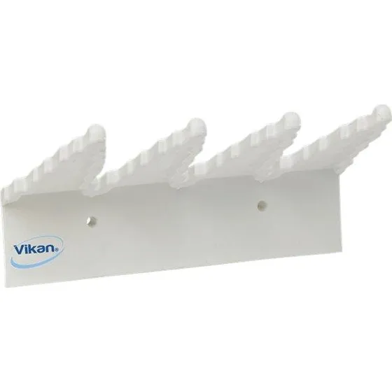 Vikan Vægophæng til 3 redskaber, hvid, 24x17x6cm