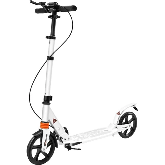 Voksen løbehjul - Hvid - Foldbart - 91-107 cm - PU-hjul