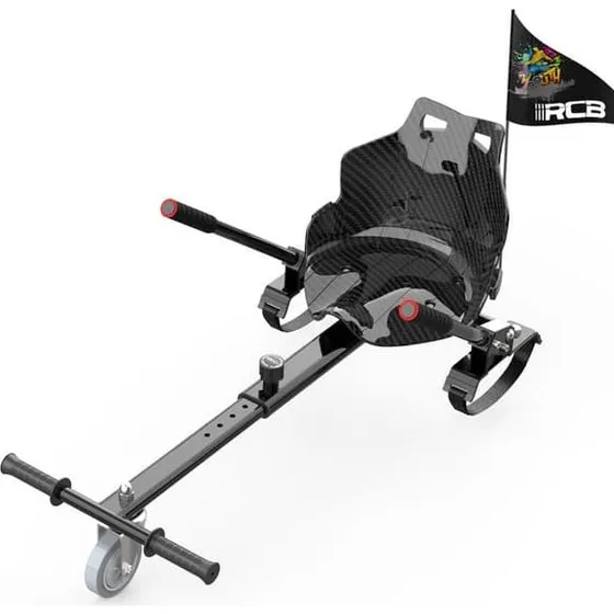 RCB Hoverkart Sæde til Selvbalance Gyropod - Sort