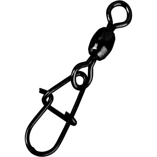 Savage Gear Eggsnap Svirvel Sort Nikkel