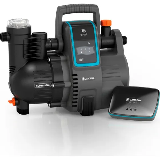 GARDENA Smart Auto Havepumpe 5000/5E – 5000 l/t, 50 m løft