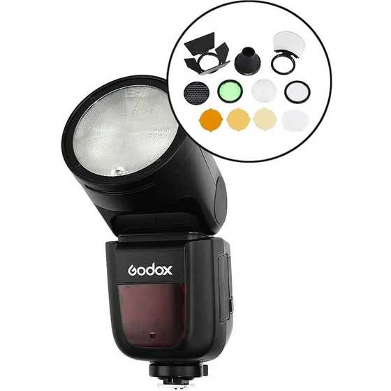 Godox V1 Round Head Speedlight til Nikon